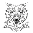 cerberus tattoo design idea