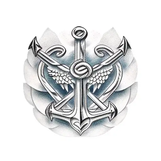 Eagle Globe and Anchor tattoo design idea