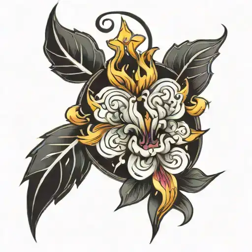 magic tattoo design idea