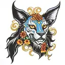 magic tattoo design idea