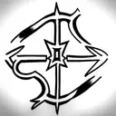 Ankh Symbol tattoo design idea
