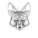 thylacine tattoo design idea