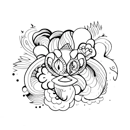 a little bit of this, a little bit of that tattoo design idea