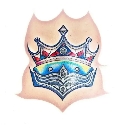 Queen's Crown tattoo design idea