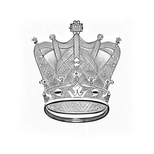 Queen's Crown tattoo design idea