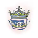 Queen's Crown tattoo design idea