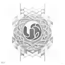 A dynamic composition featuring the Fluminense logo intertwined with musical notes, symbolizing the love for music and the football club tattoo design idea