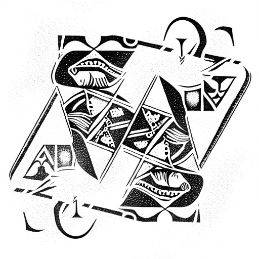 queen of spades tattoo design idea