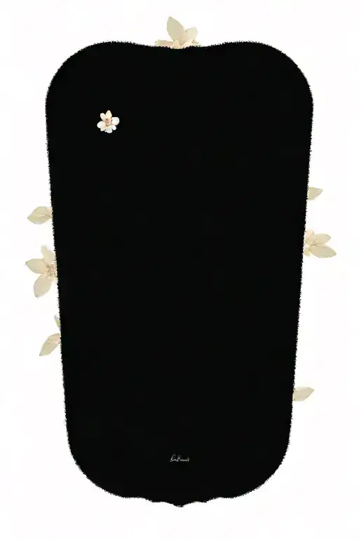 Almond Blossom tattoo design idea