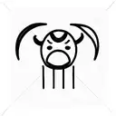 Sun and Moo tattoo design idea