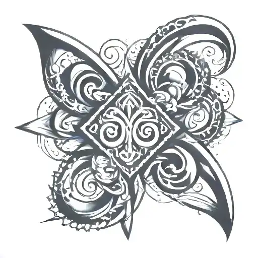 pain infinite symbol tattoo design idea