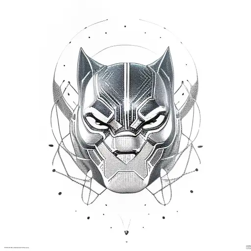 paraglider, panserbjorn, black panther for a full sleve tattoo design idea