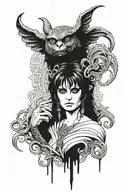 labyrinth movie tattoo design idea