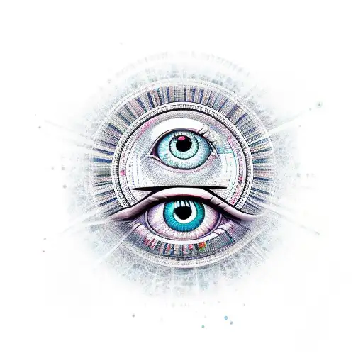 All Seeing Eye tattoo design idea