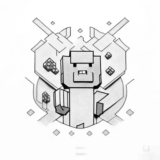 The entire Minecraft end poem  I see the player you mean.  PLAYERNAME?  Yes. Take care. It has reached a higher level no tattoo design idea