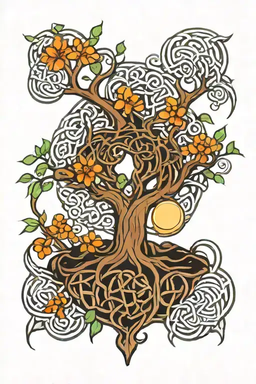  celtic tree of life tattoo design tattoo design idea