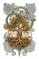  celtic tree of life tattoo design tattoo design idea