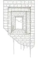 "comparison is the death of joy" written in brick wall tattoo design idea