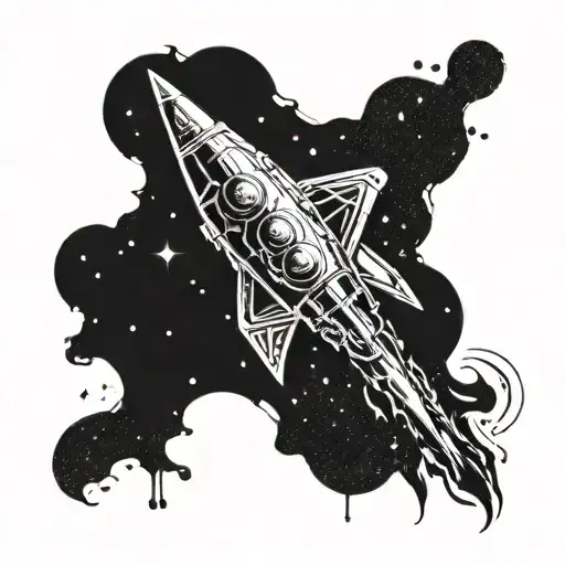 andromeda galaxy  tattoo design idea