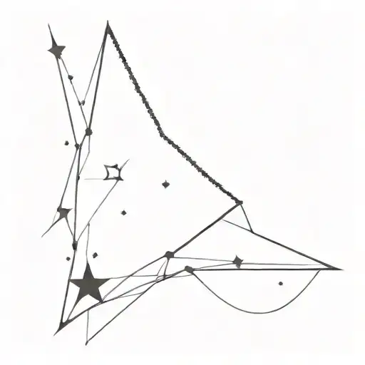 andromeda galaxy star formation tattoo design idea