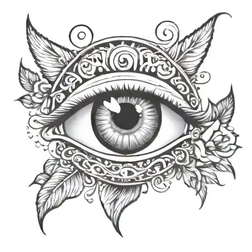 even eyes do lie tattoo design idea