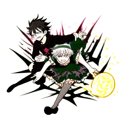 black clover asta and yuno tattoo design idea
