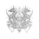 delfin tattoo design idea