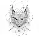 the number 706 in graffiti style tattoo design idea