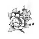 KaiAnne with japanese cherry blossoms  tattoo design idea