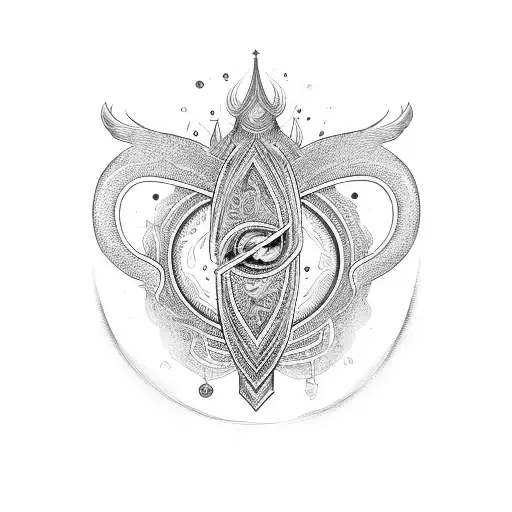 ophanim tattoo design idea