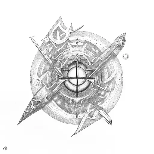 ophanim tattoo design idea