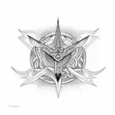 ophanim tattoo design idea