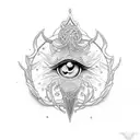 ophanim tattoo design idea