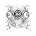 ophanim tattoo design idea