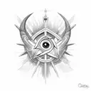 ophanim tattoo design idea