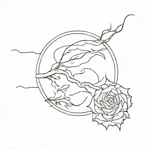 Depression tattoo design idea