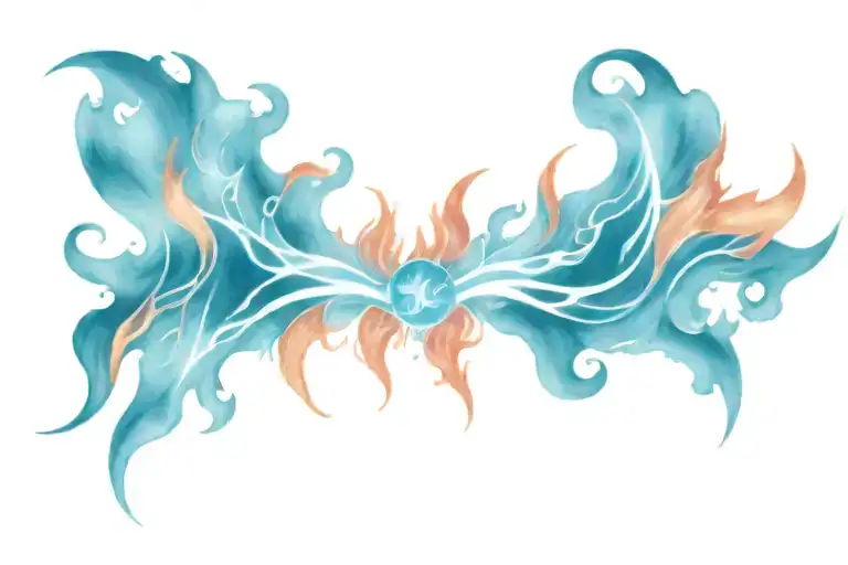 blazing speed flames chest tattoo tattoo design idea