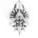 Iroquois Indian  tattoo design idea