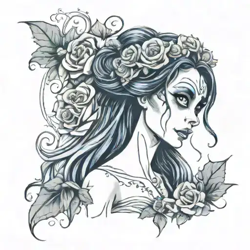 the corpse bride tattoo design tattoo design idea