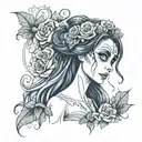 the corpse bride tattoo design tattoo design idea