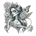 the corpse bride tattoo design tattoo design idea