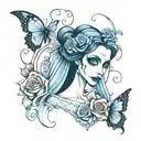 the corpse bride tattoo design tattoo design idea