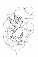 breaking free  tattoo design idea