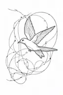 breaking free  tattoo design idea