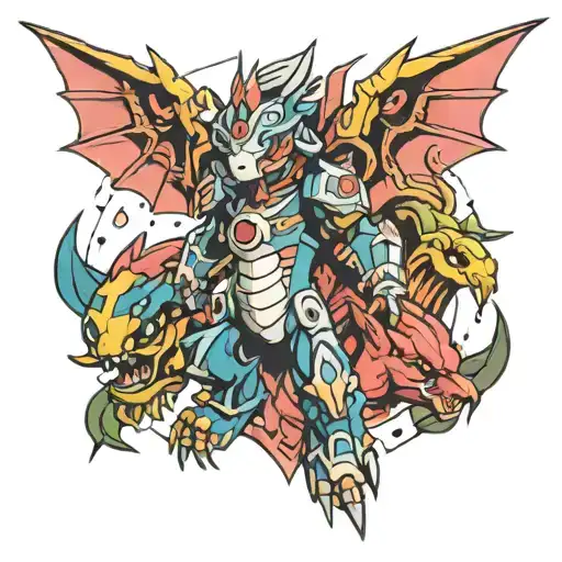 digimon tattoo  tattoo design idea