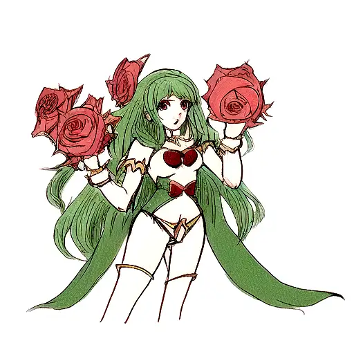 Dragon Crown Roses Bahamas tattoo design idea