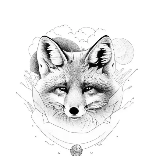 Central Element: The Little Prince with a Fox  The central focus of the tattoo will be a colorful and detailed depiction tattoo design idea