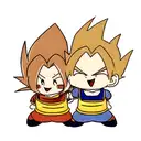 Majin vegeta and goku tattoo design idea