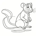 Ratatouille tattoo design idea