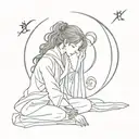 blessing of the celestials manhwa tattoo design idea